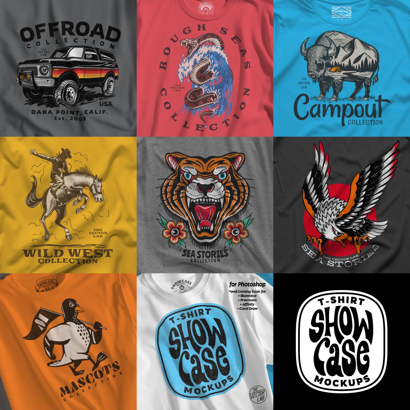 Showcase T-Shirt Mockups