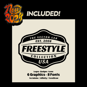 Freestyle Graphic and Logo Templates