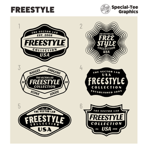 Freestyle Graphic and Logo Templates