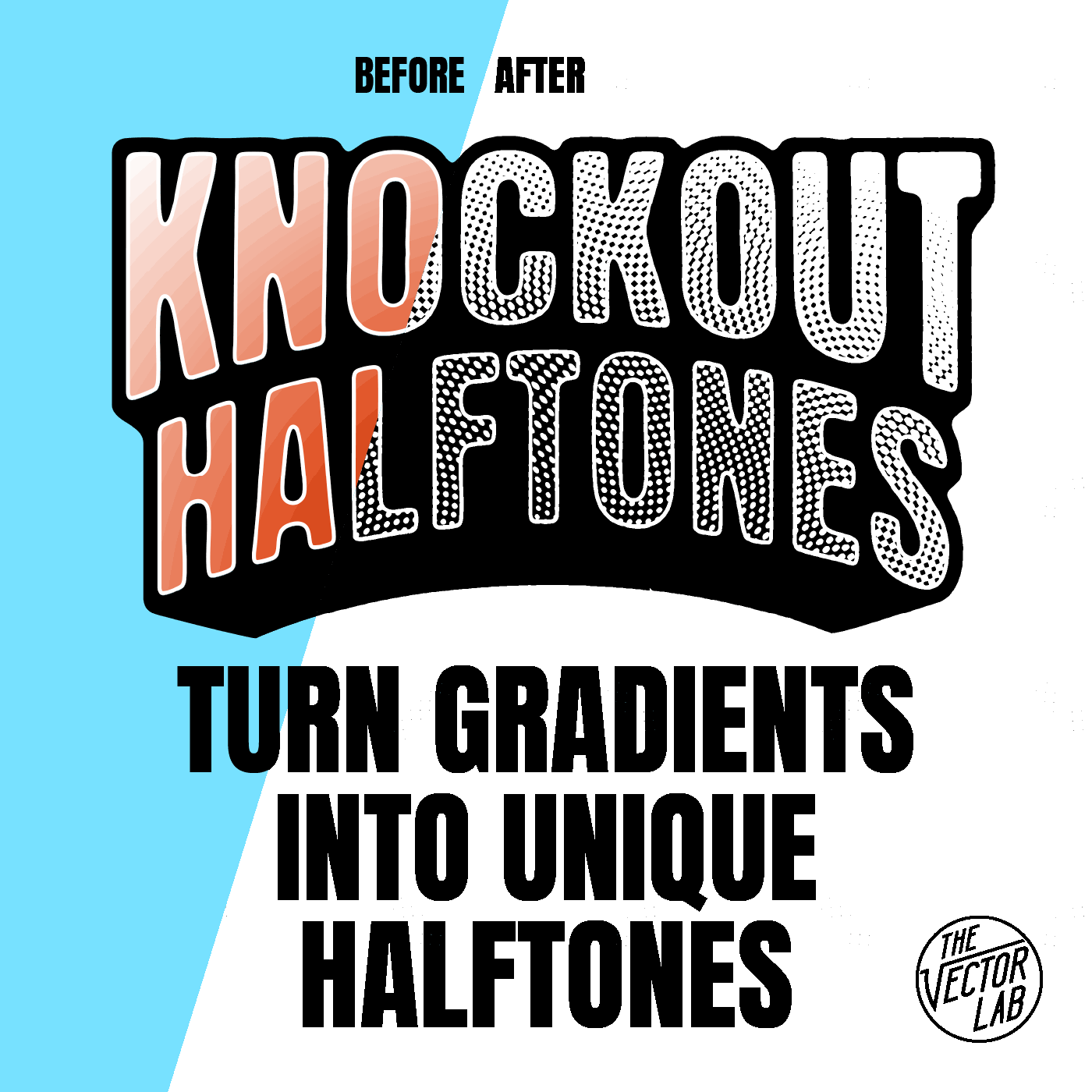 Knockout Halftones
