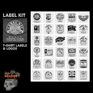 Label Kit - No Brainer T-Shirt Design Bundle