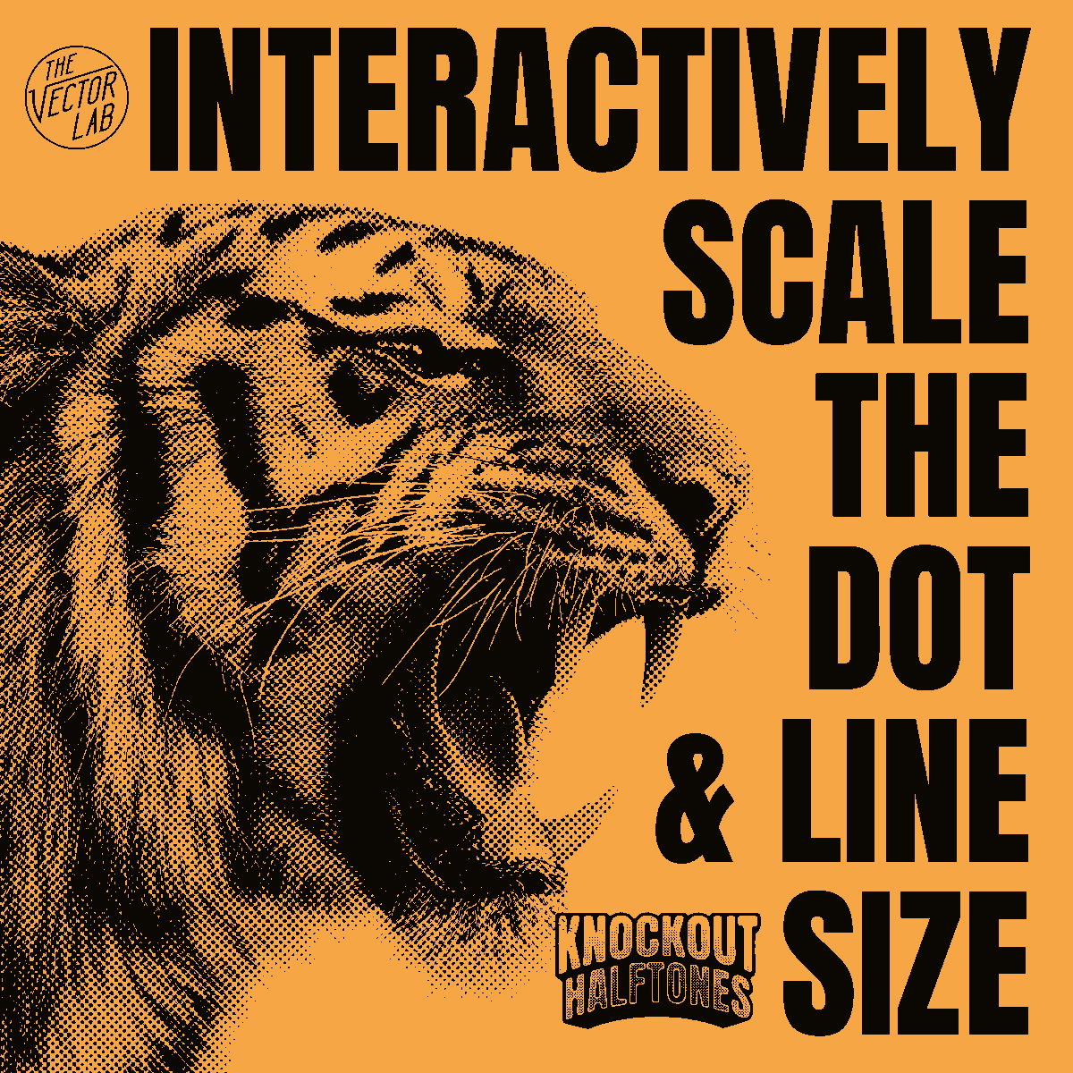 Knockout Halftones