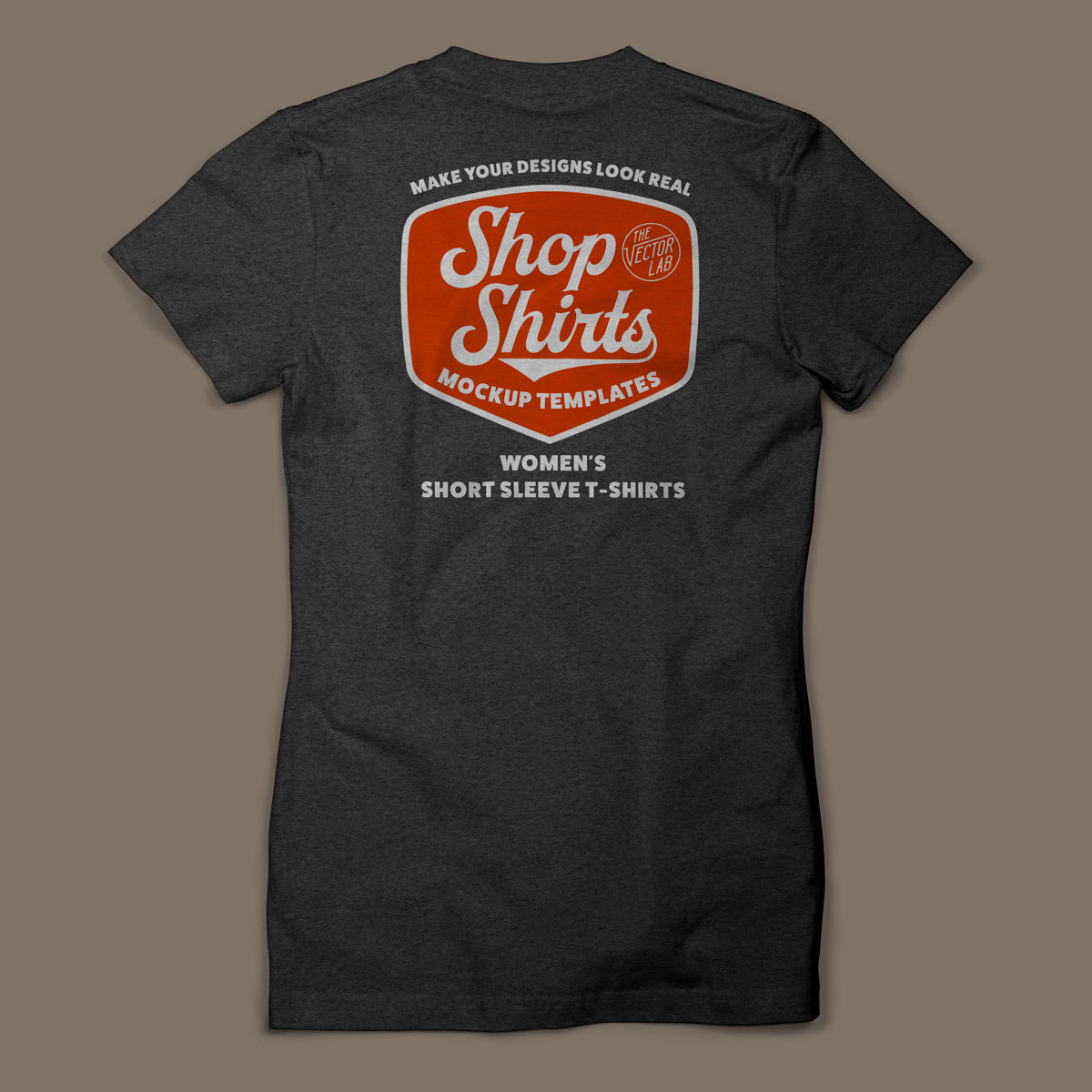 Shop Shirts: Women's T-Shirt Mockup Templates for Photoshop