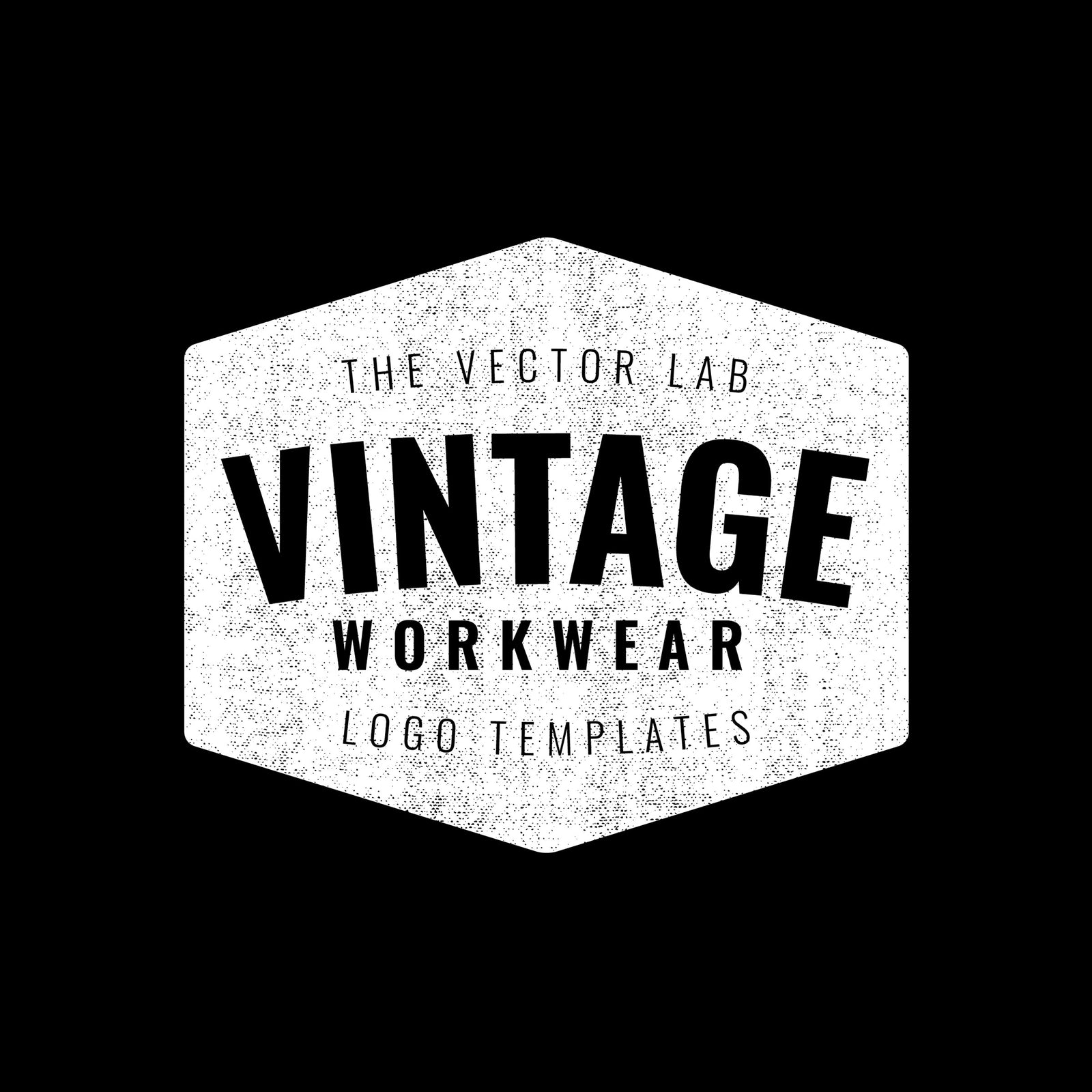 Vintage Workwear Logo Templates for Photoshop and Illustrator