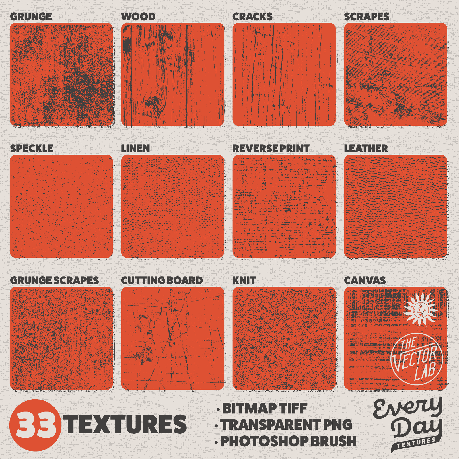 Every Day Textures for Photoshop Illustrator