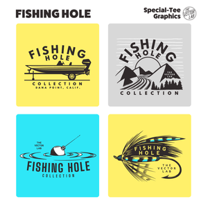 Fishing Hole Graphics for Adobe Affinity CorelDraw