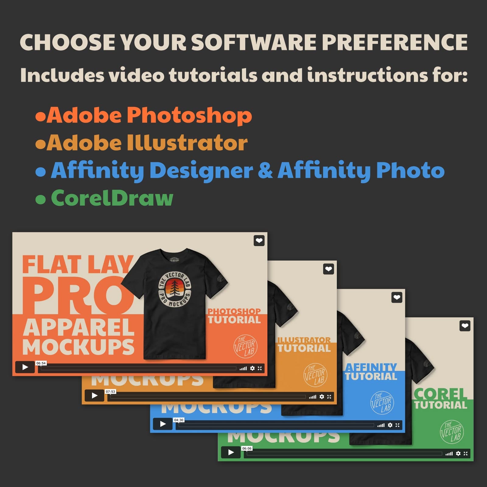 Tutorials - Tank Top Mockup Templates