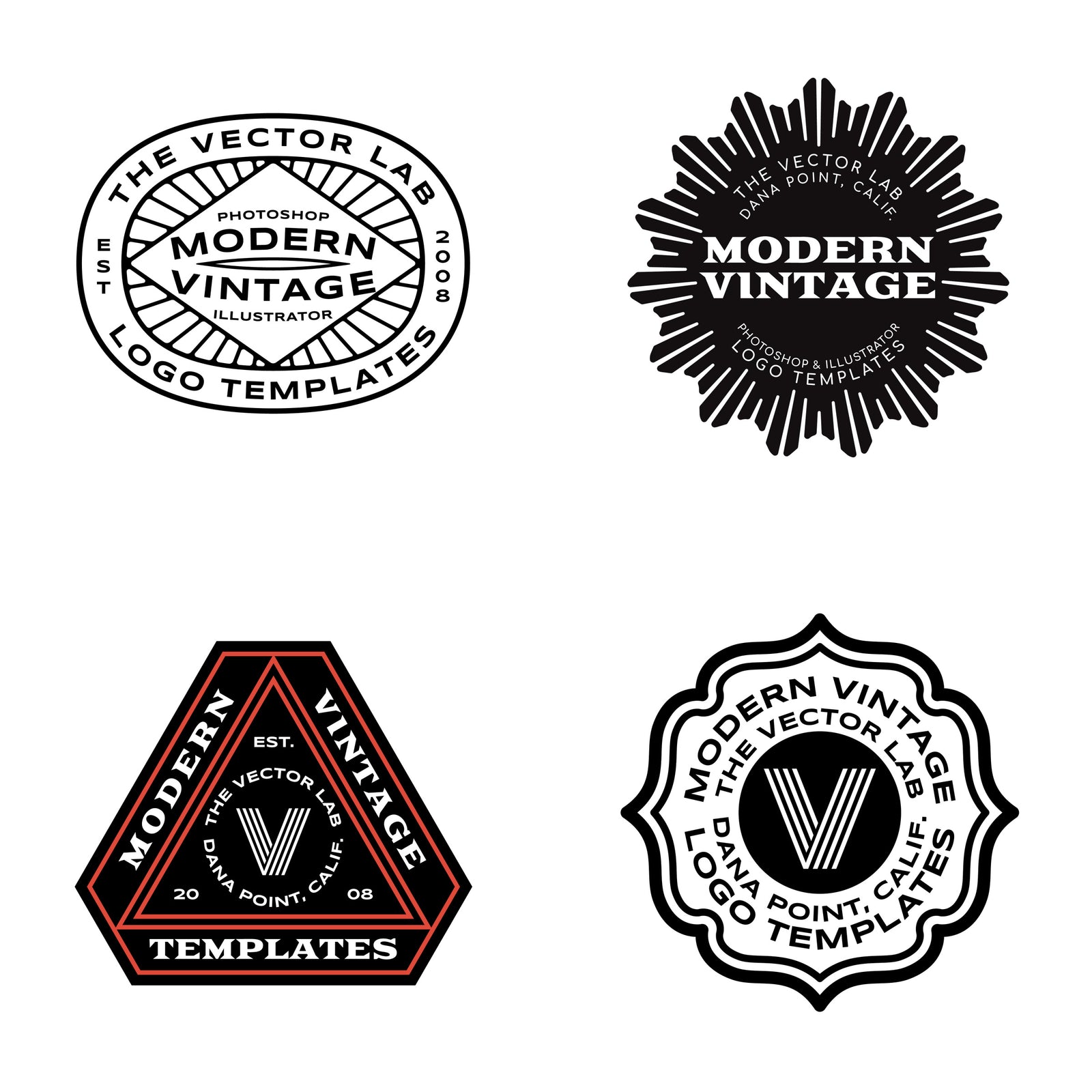 Modern Vintage - Logo Design Master Collection