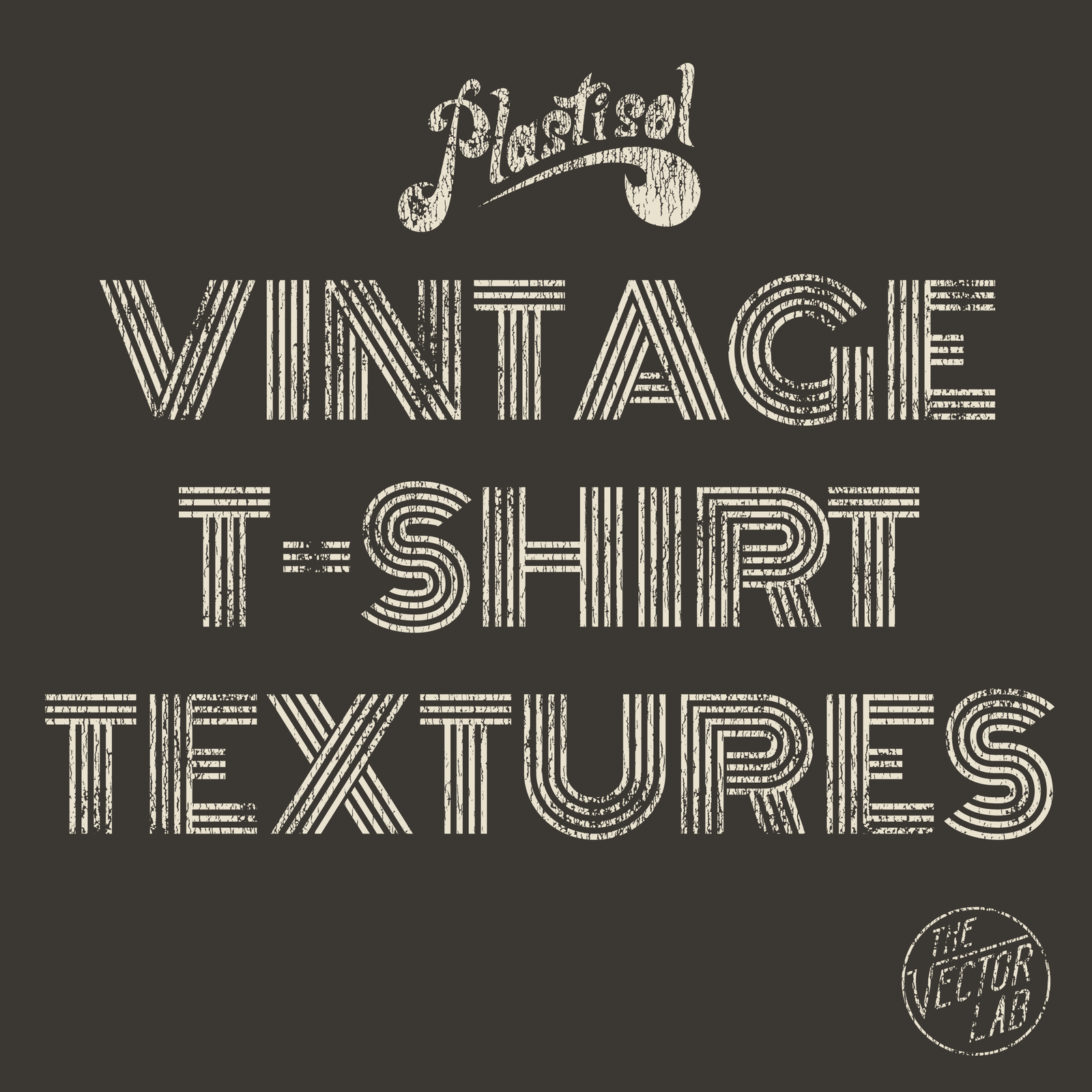 Plastisol Cracked T-Shirt Ink Textures