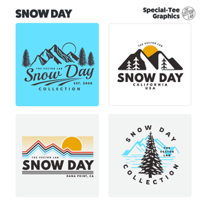 Snow Day Graphic & Logo Templates for Adobe, Affinity, CorelDraw