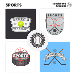 Sports Collection of Graphic & Logo Templates Adobe Affinity Corel