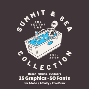 Summit Sea Graphic Logo Templates