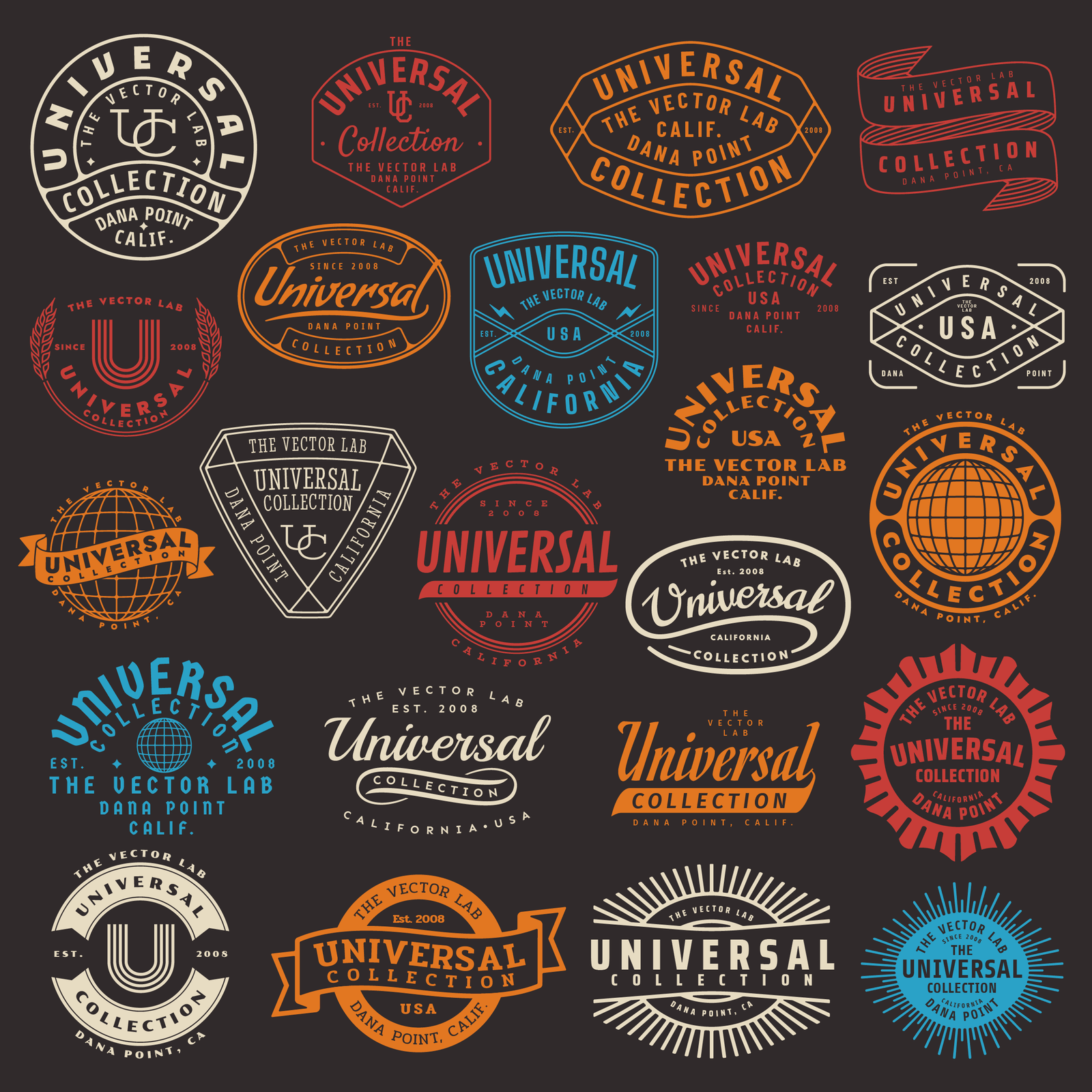 Universal Collection Graphics for Adobe Affinity CorelDraw