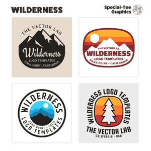 Wilderness Graphic Logo Templates