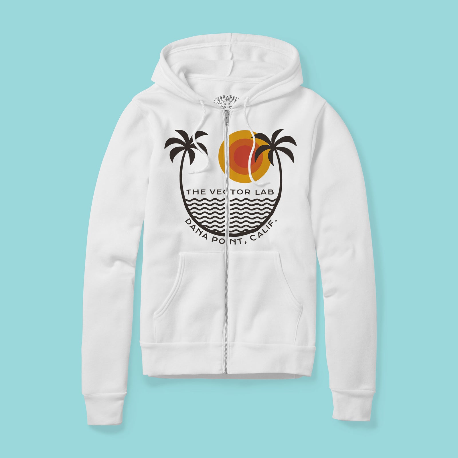 Flat Lay Pro Zip Hoodie Mockups for Adobe Affinity CorelDraw