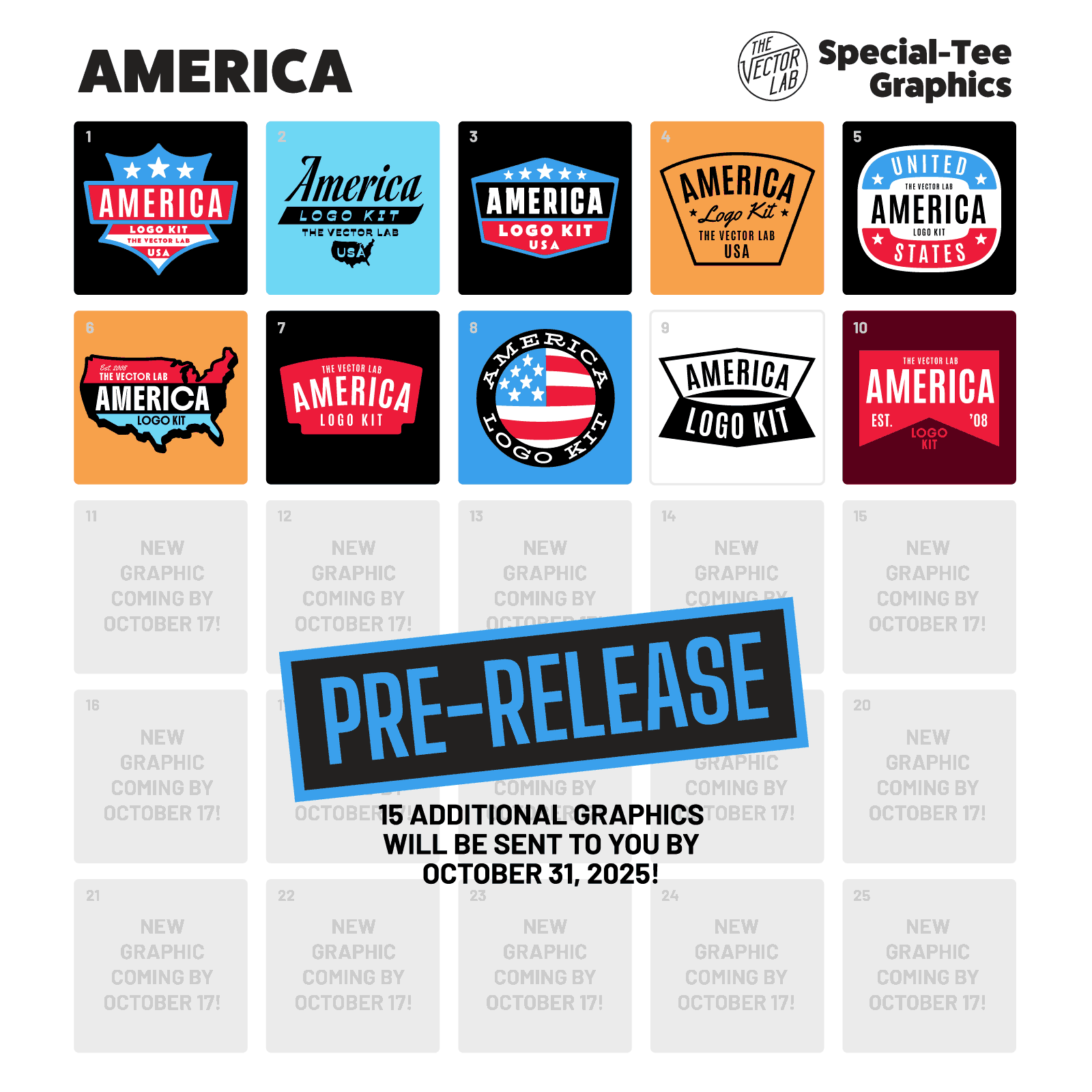 America Logo Kit