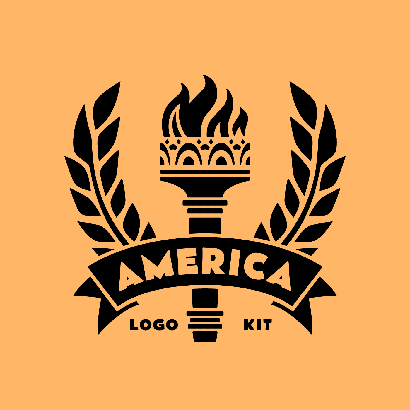 America Logo Kit
