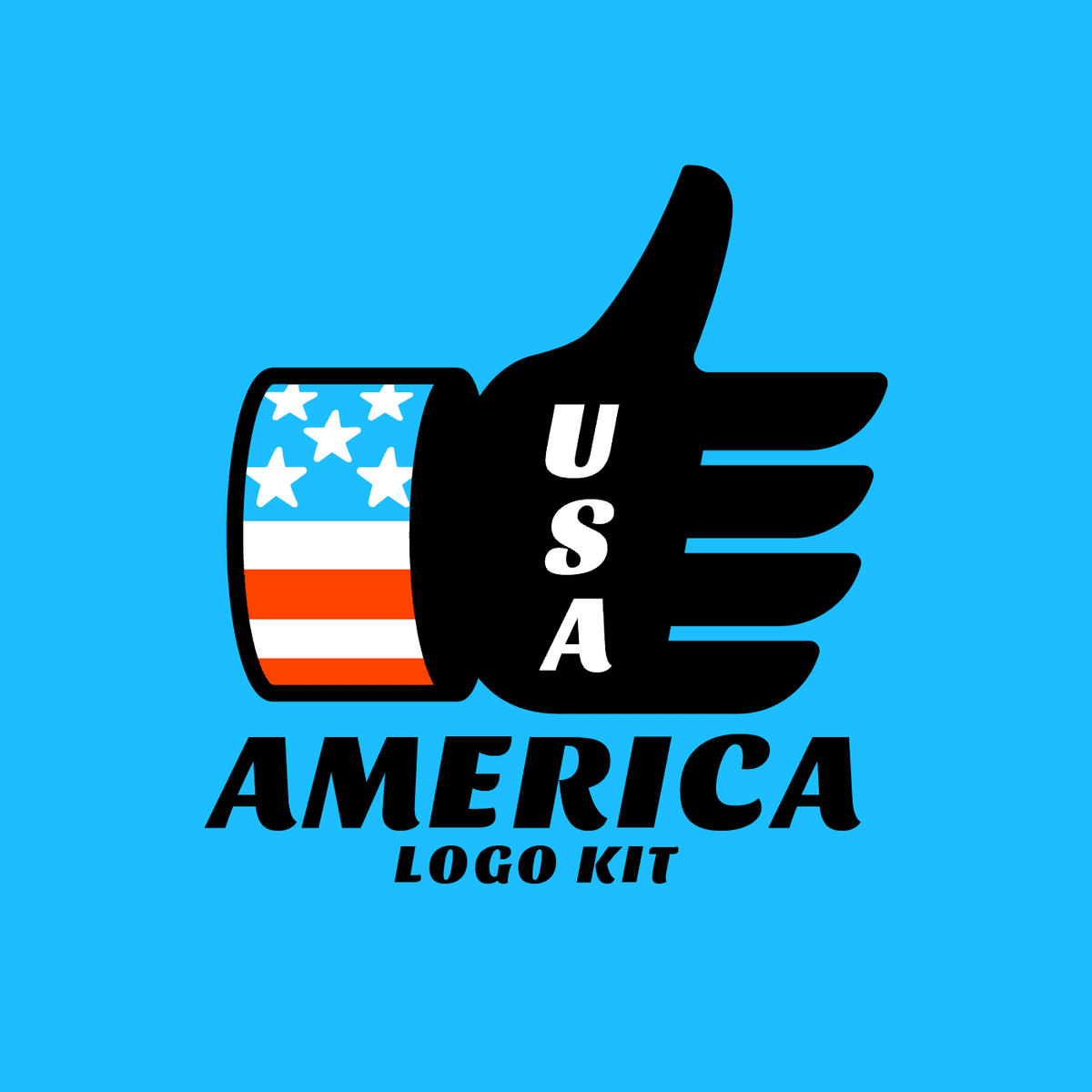 America Logo Kit