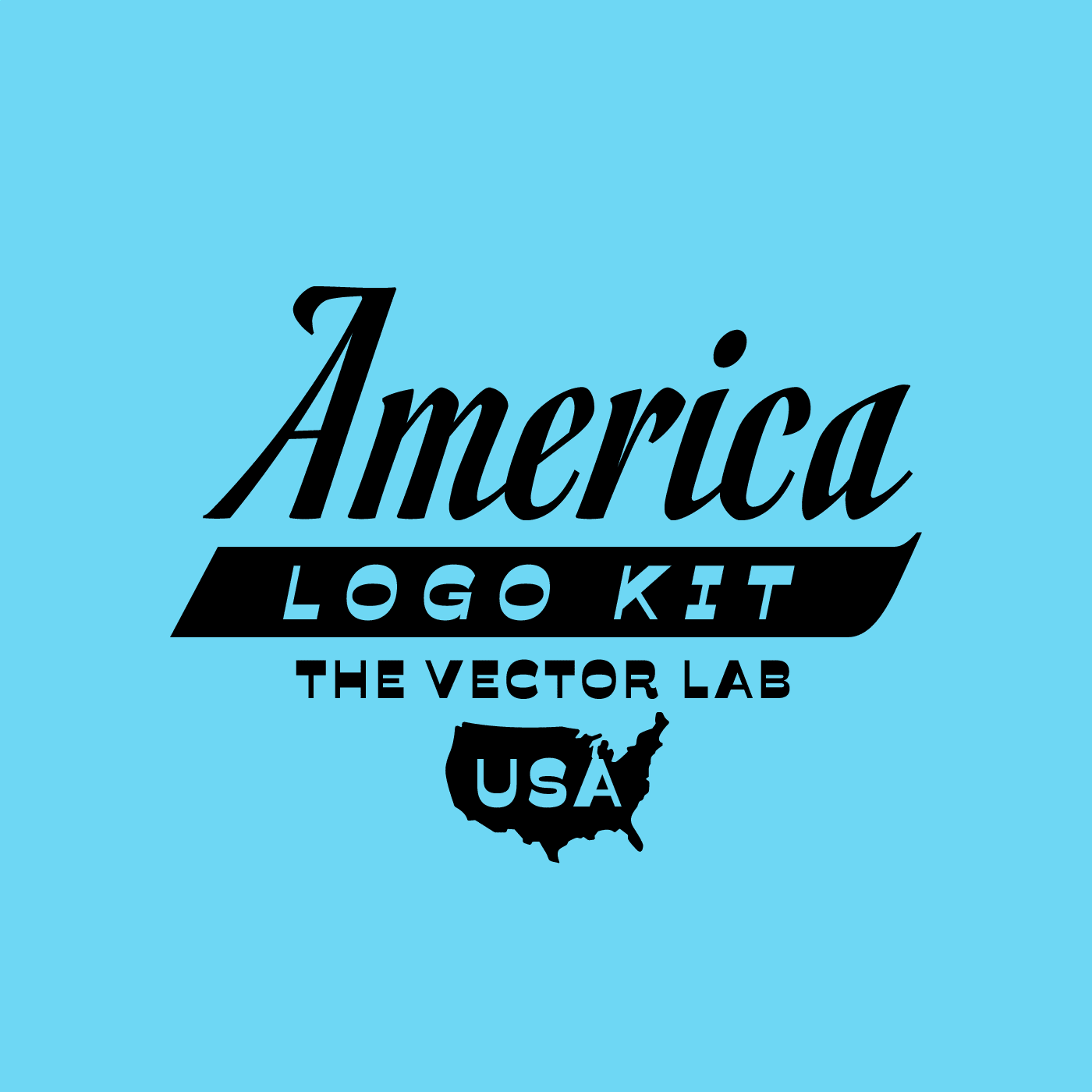 America Logo Kit