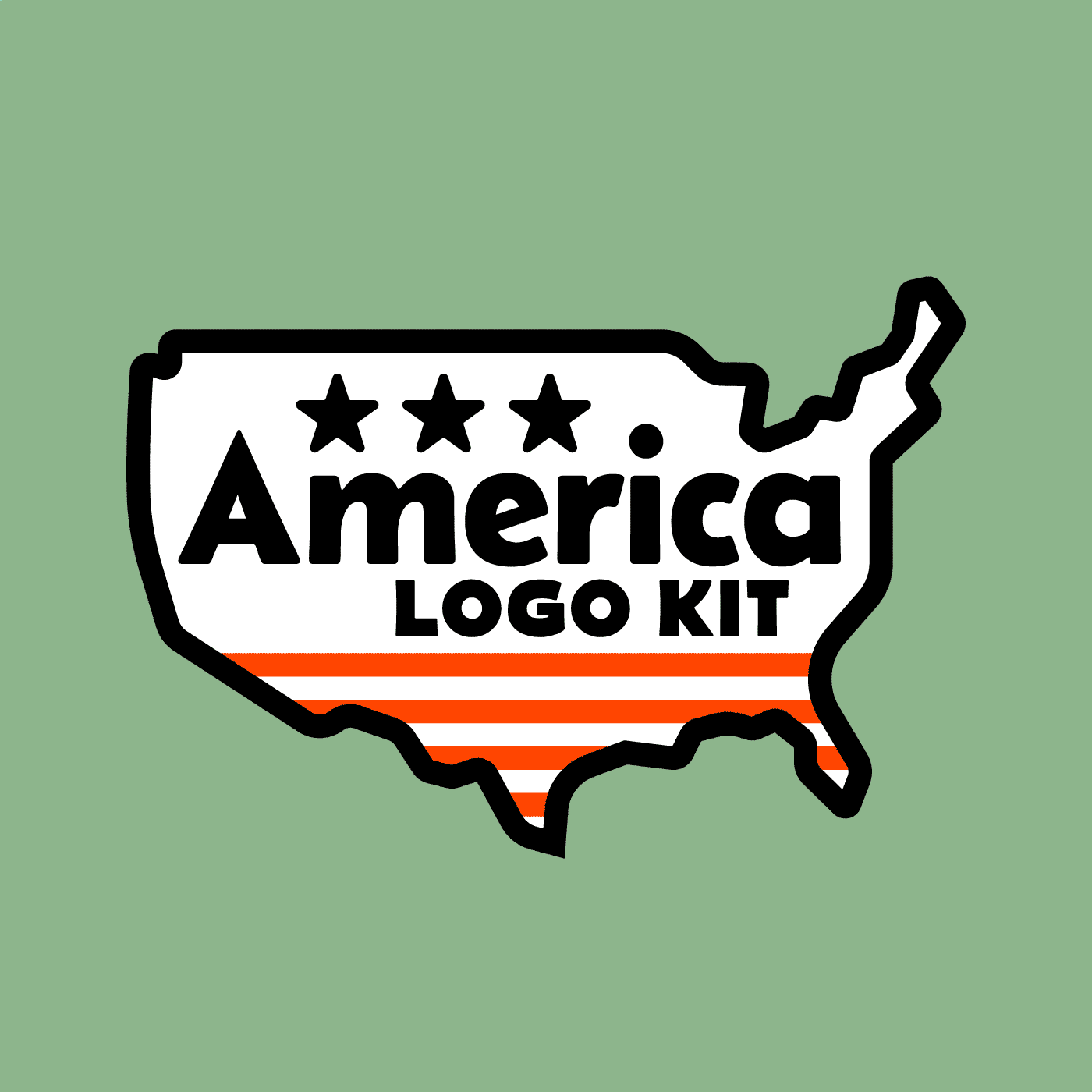 America Logo Kit