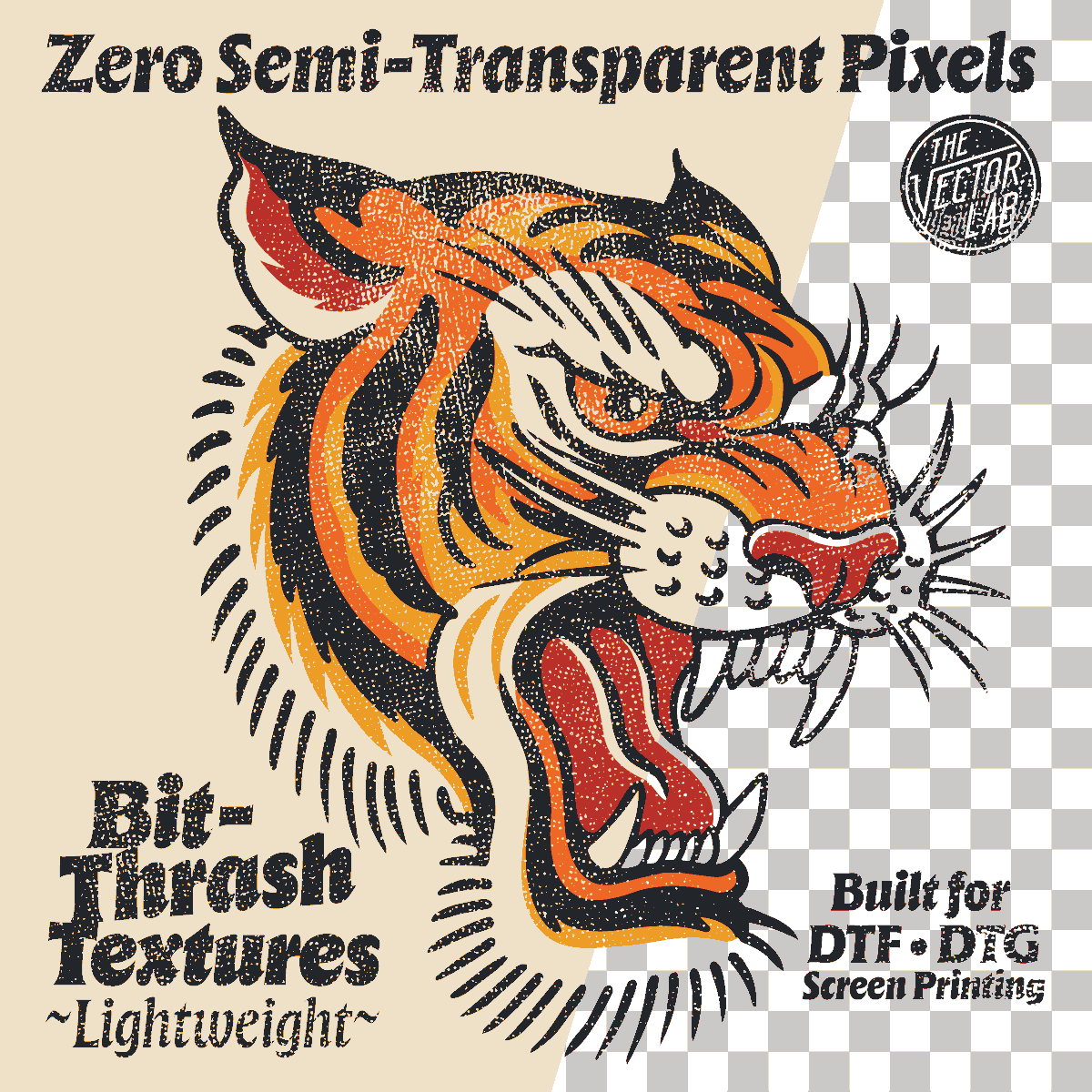 Bit-Thrash Textures: Lightweight