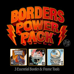 Borders Power Pack - TheVectorLab