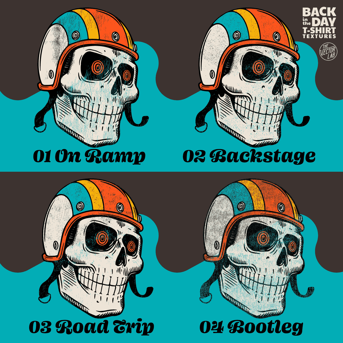 Back in the Day T-Shirt Textures