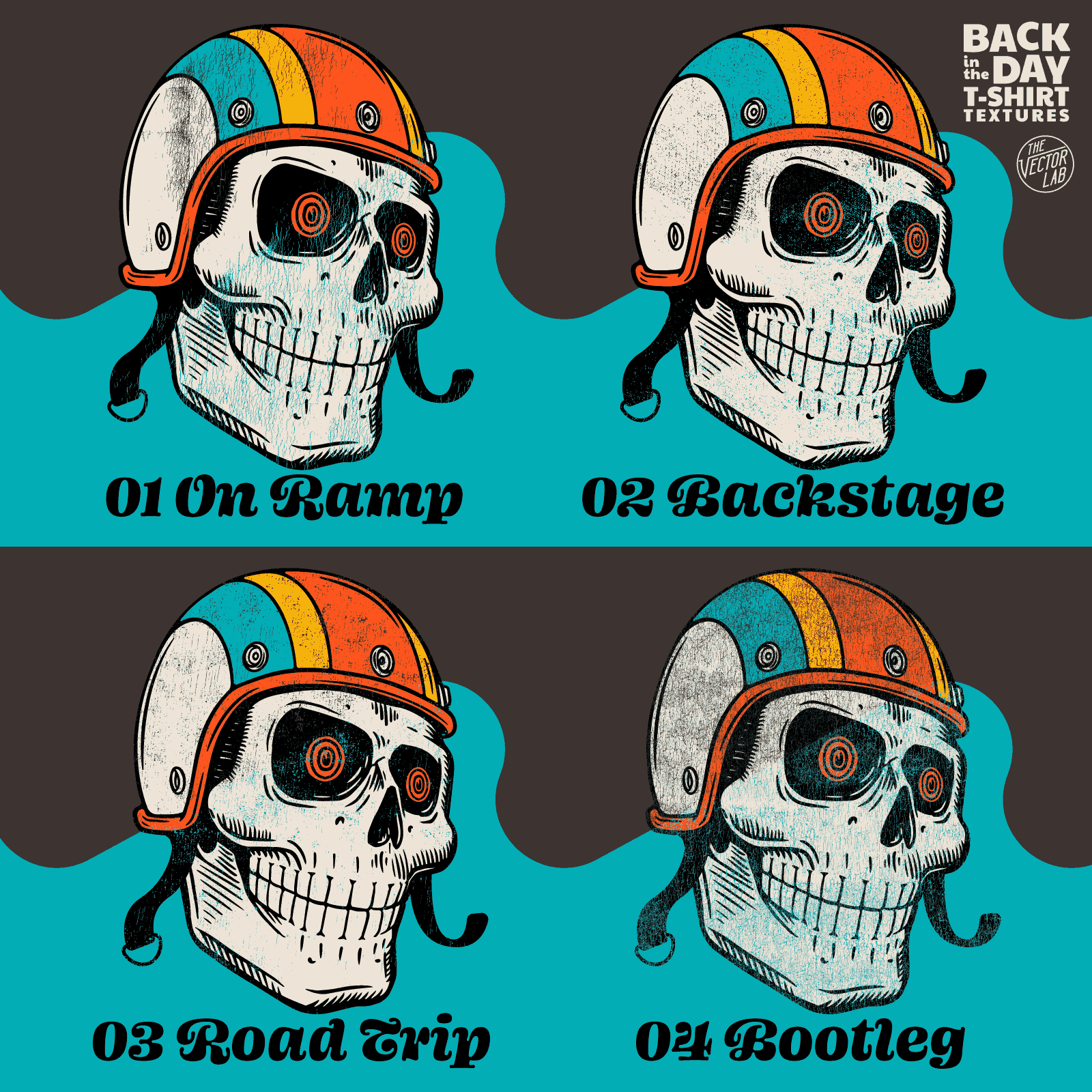 Back in the Day T-Shirt Textures