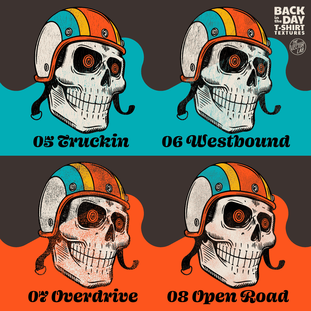 Back in the Day T-Shirt Textures