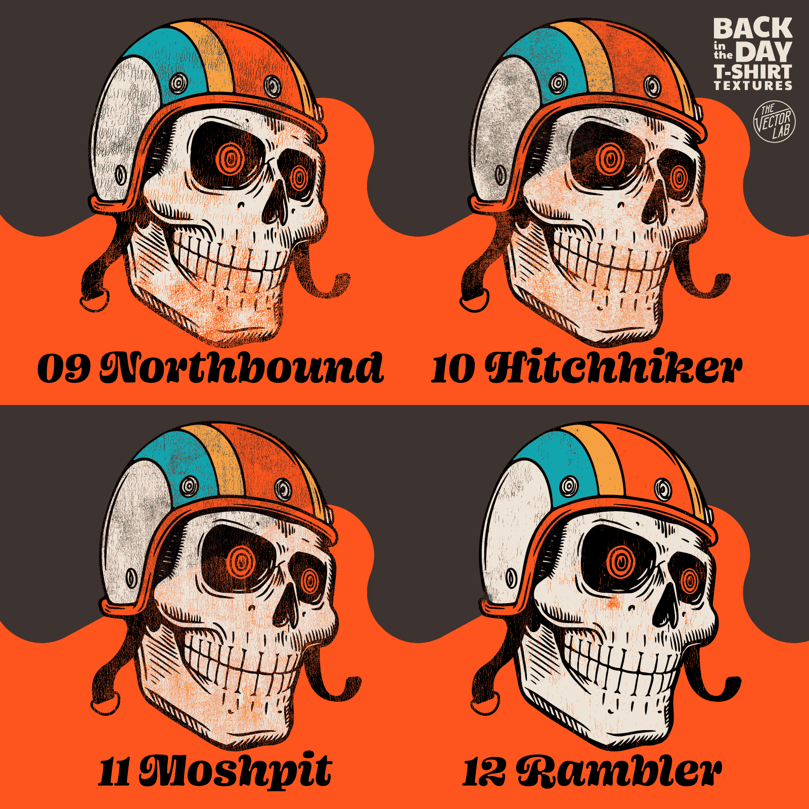 Back in the Day T-Shirt Textures