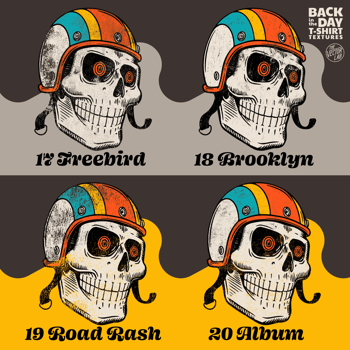 Back in the Day T-Shirt Textures