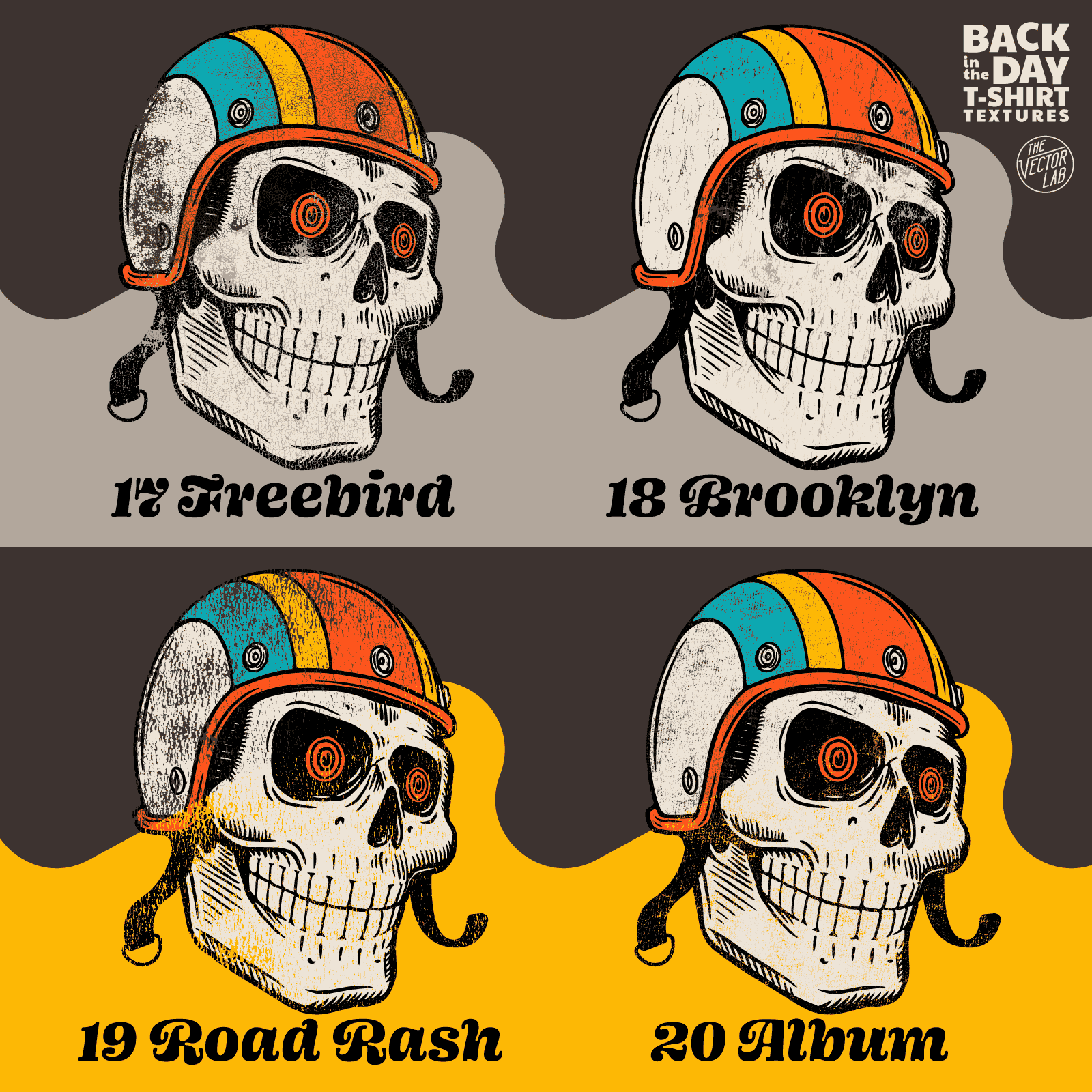 Back in the Day T-Shirt Textures