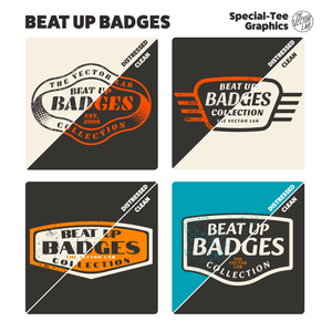 Beat Up Badges