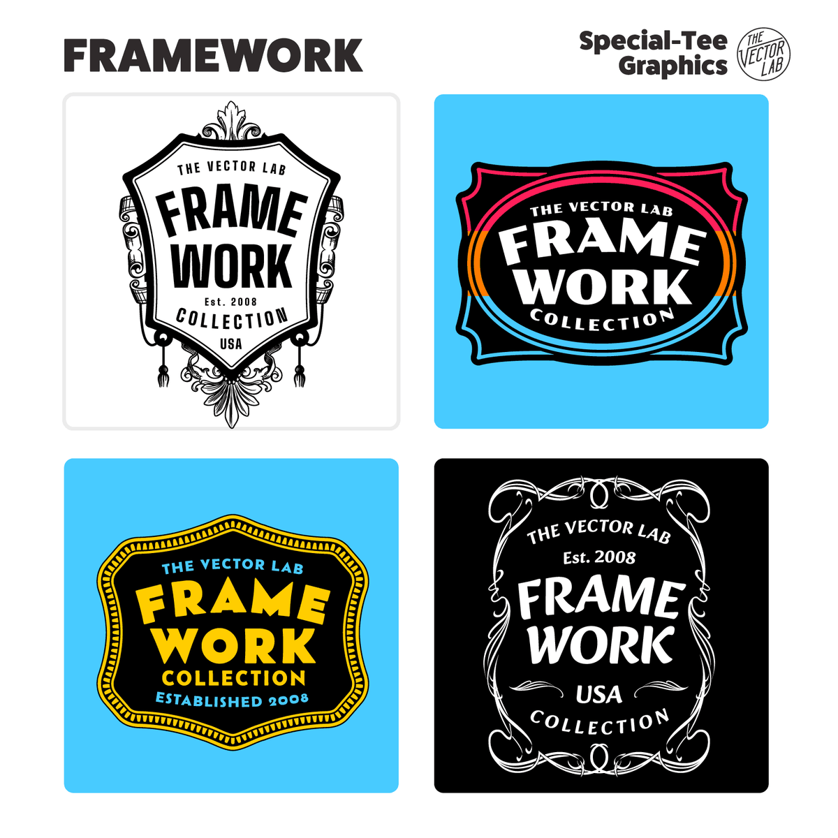 Framework Graphic Logo Templates
