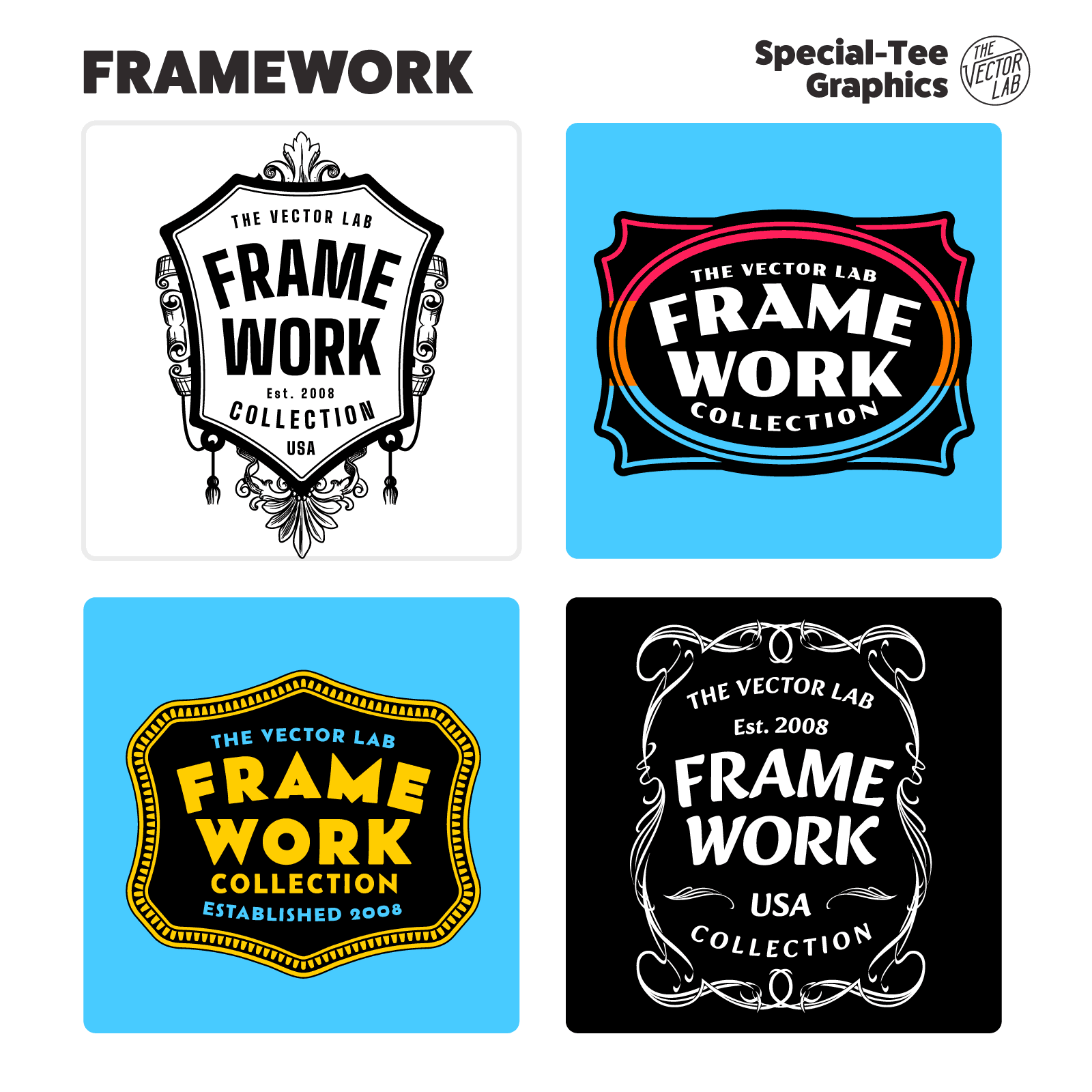 Framework Graphic Logo Templates
