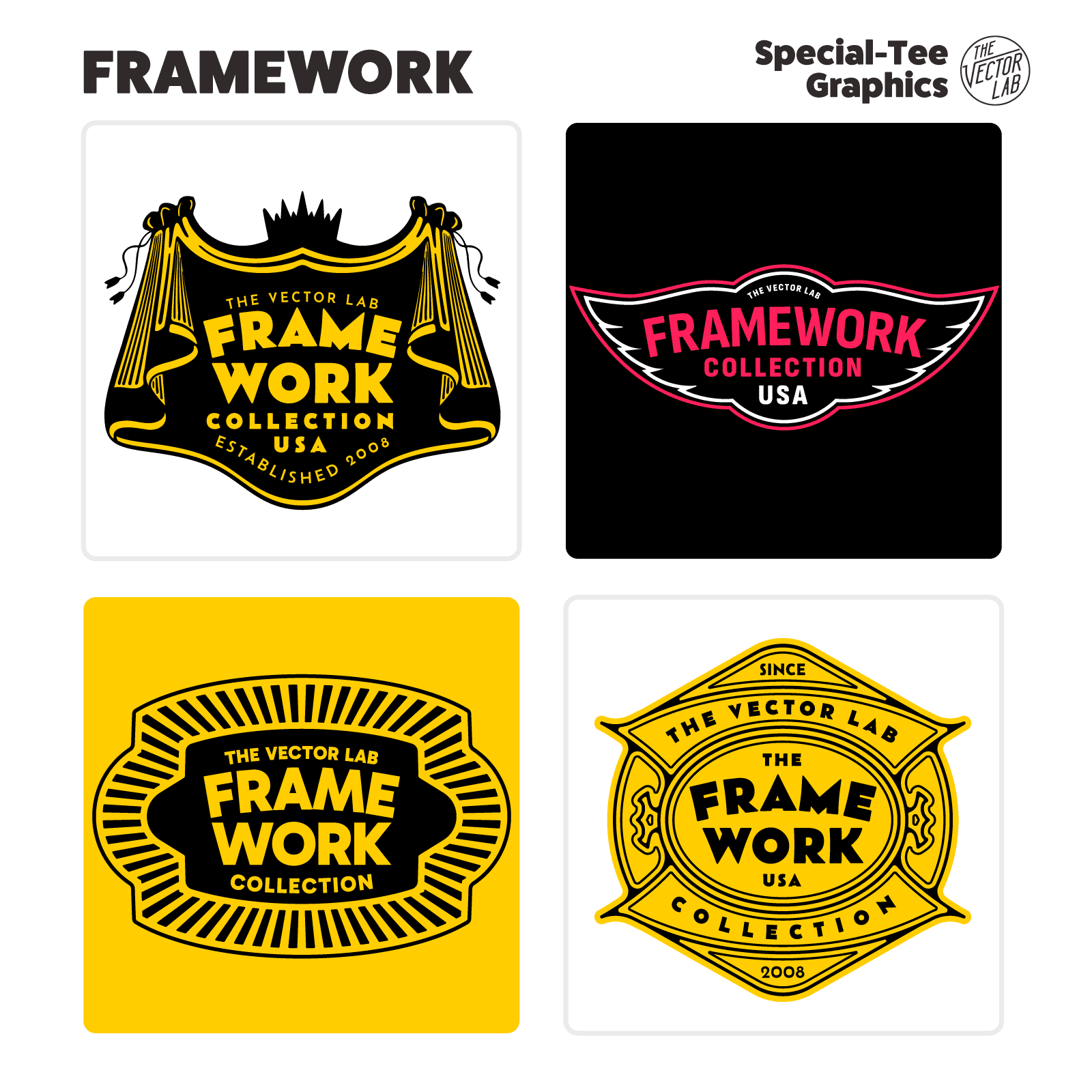 Framework Graphic Logo Templates