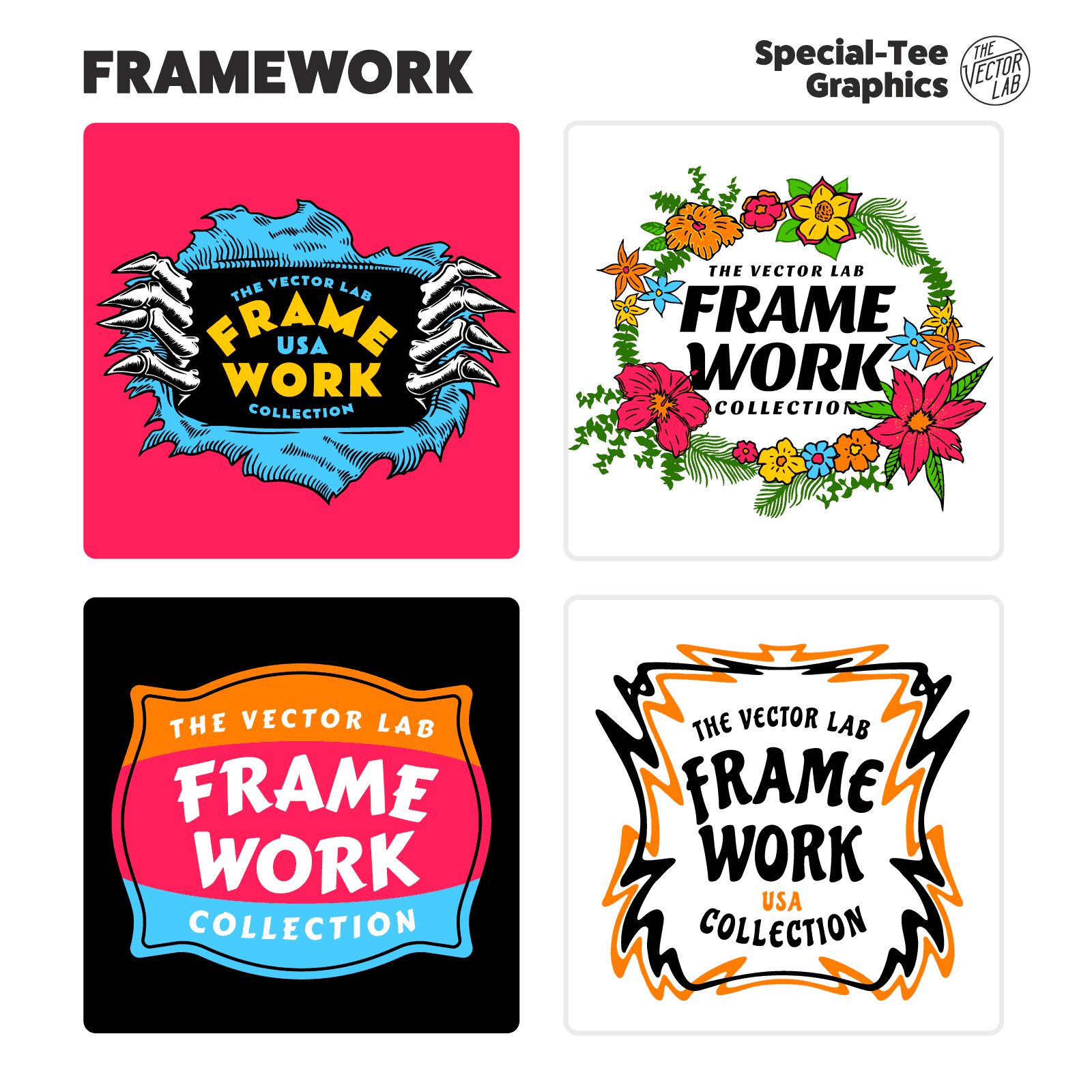 Framework Graphic Logo Templates