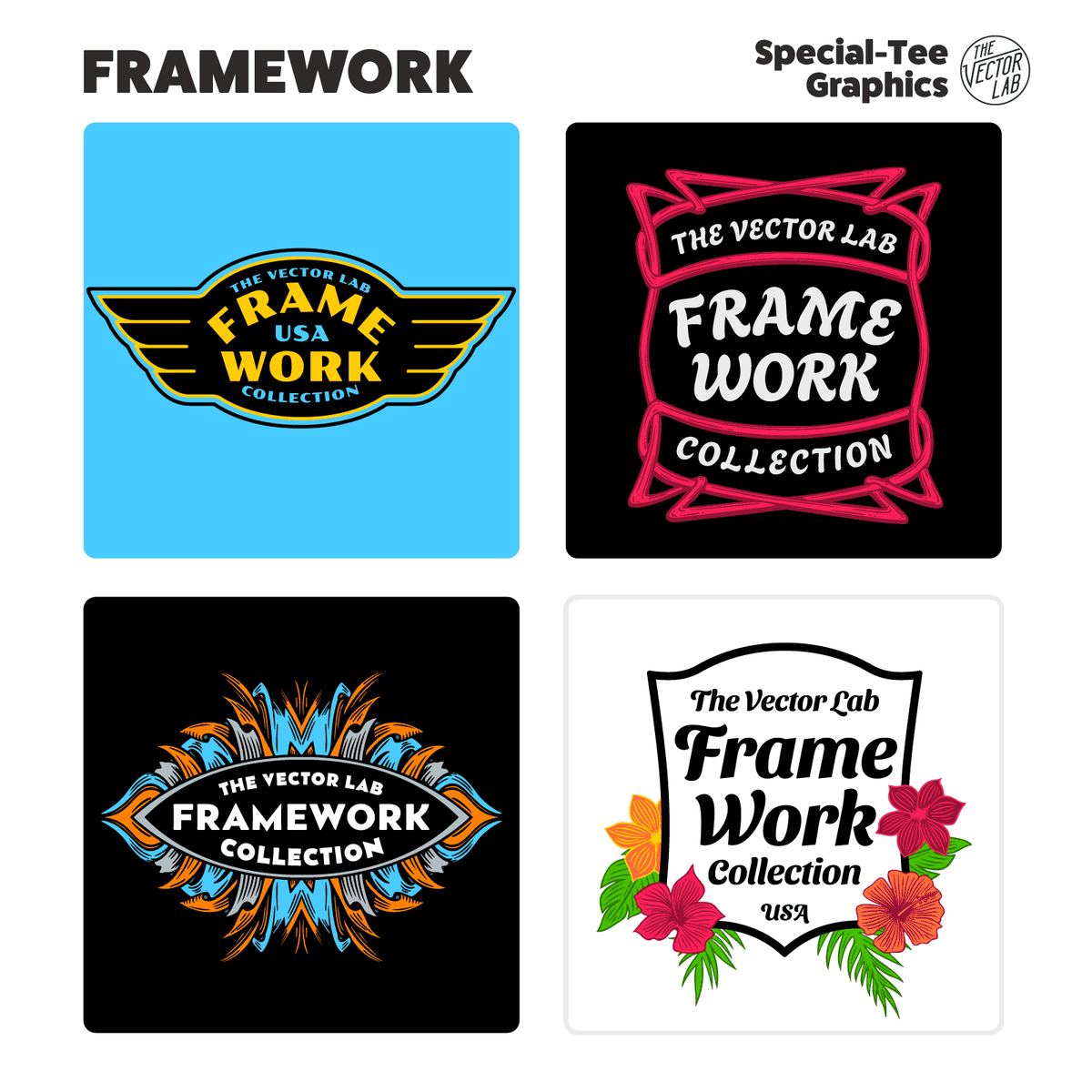 Framework Graphic Logo Templates