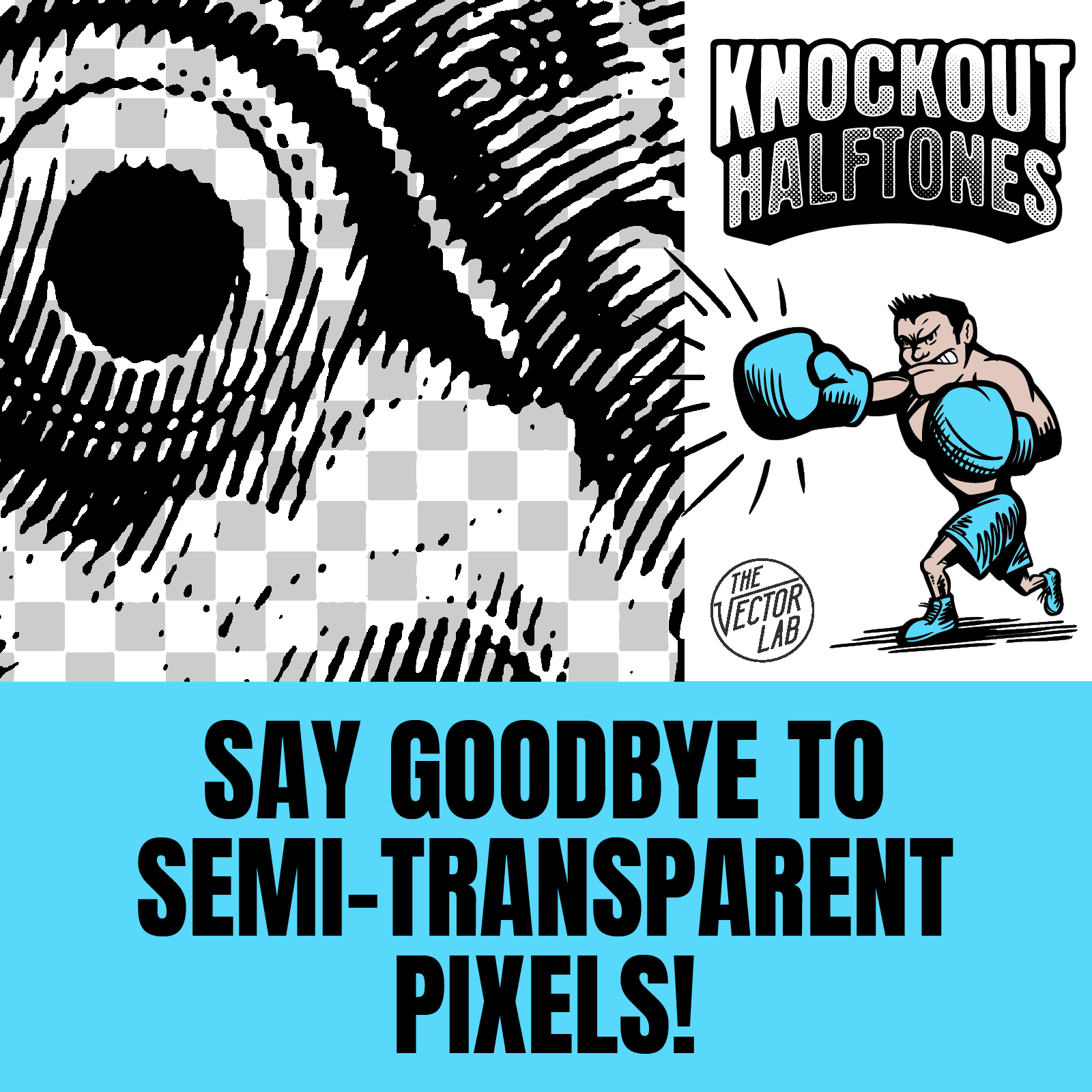 Knockout Halftones