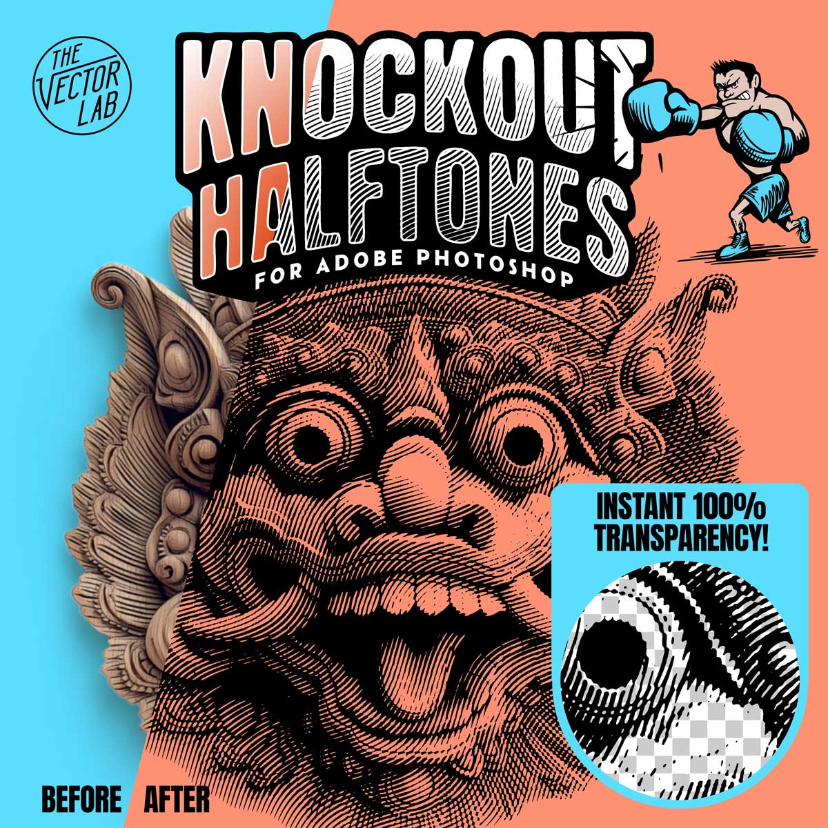 Knockout Halftones