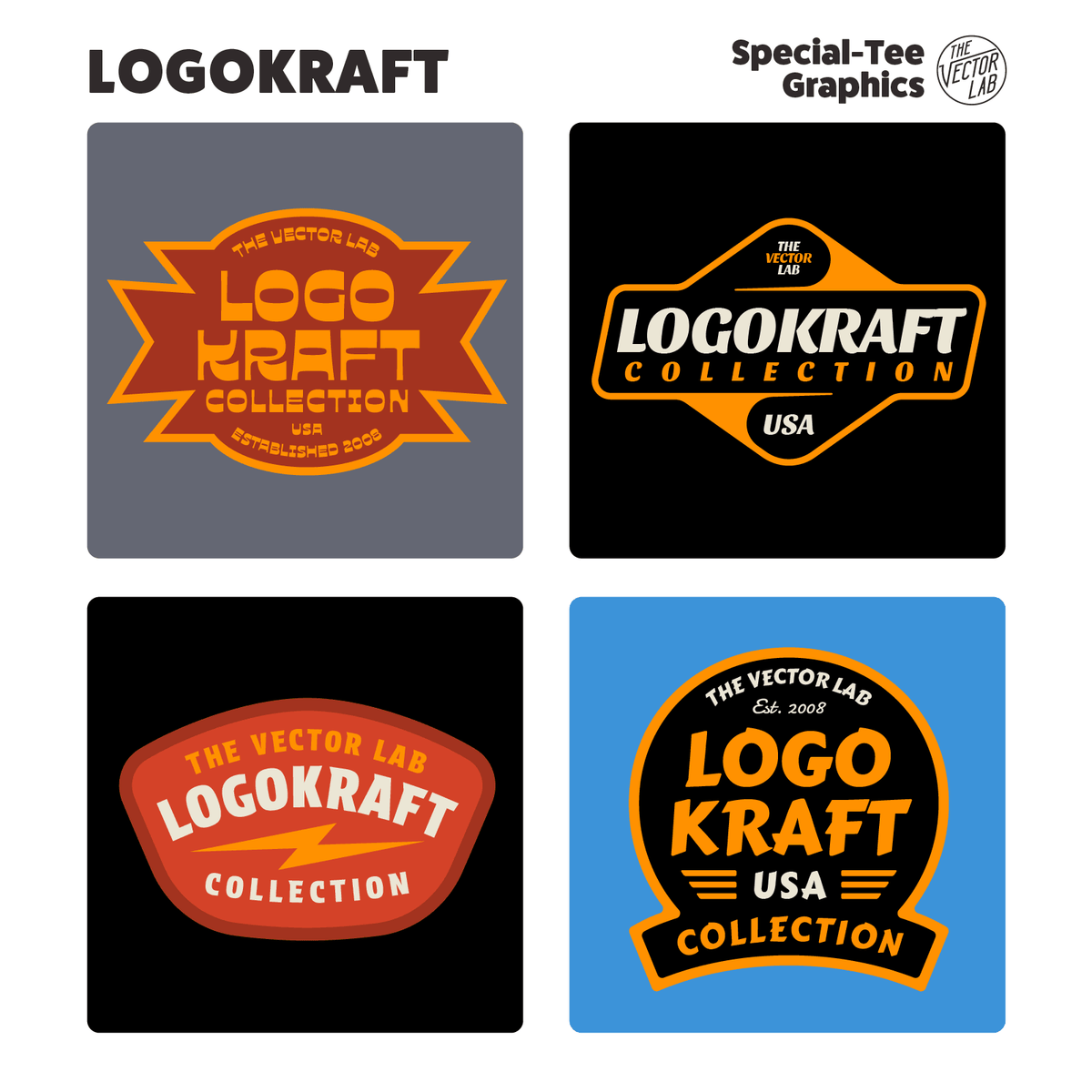 Logokraft Graphics for Logos, T-Shirts, and Hats