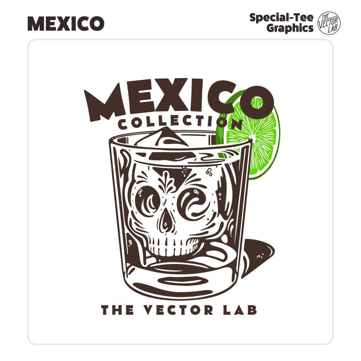 Mexico graphic logo templates