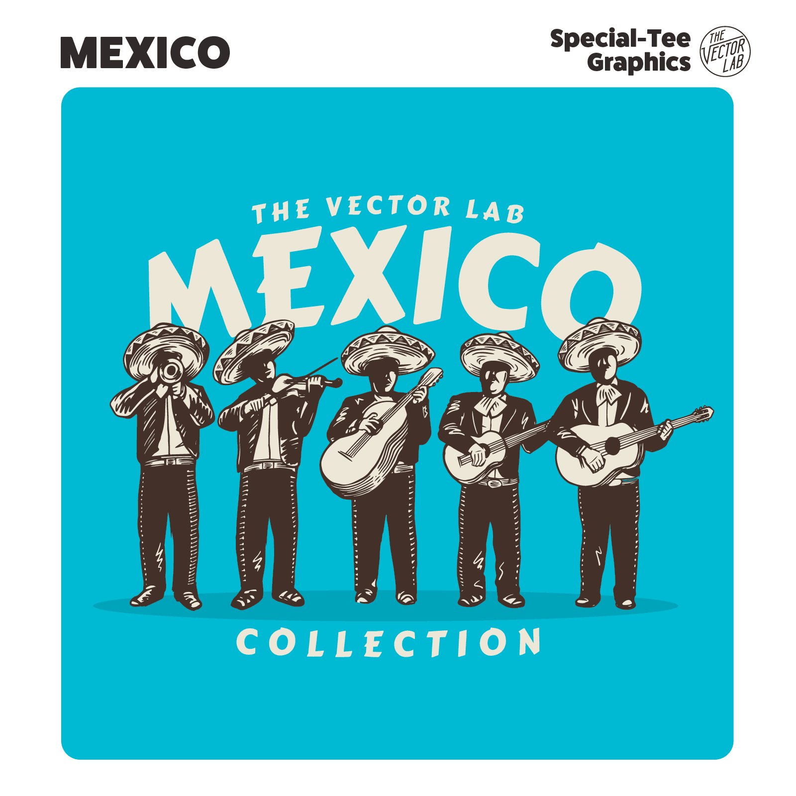 Mexico graphic logo templates