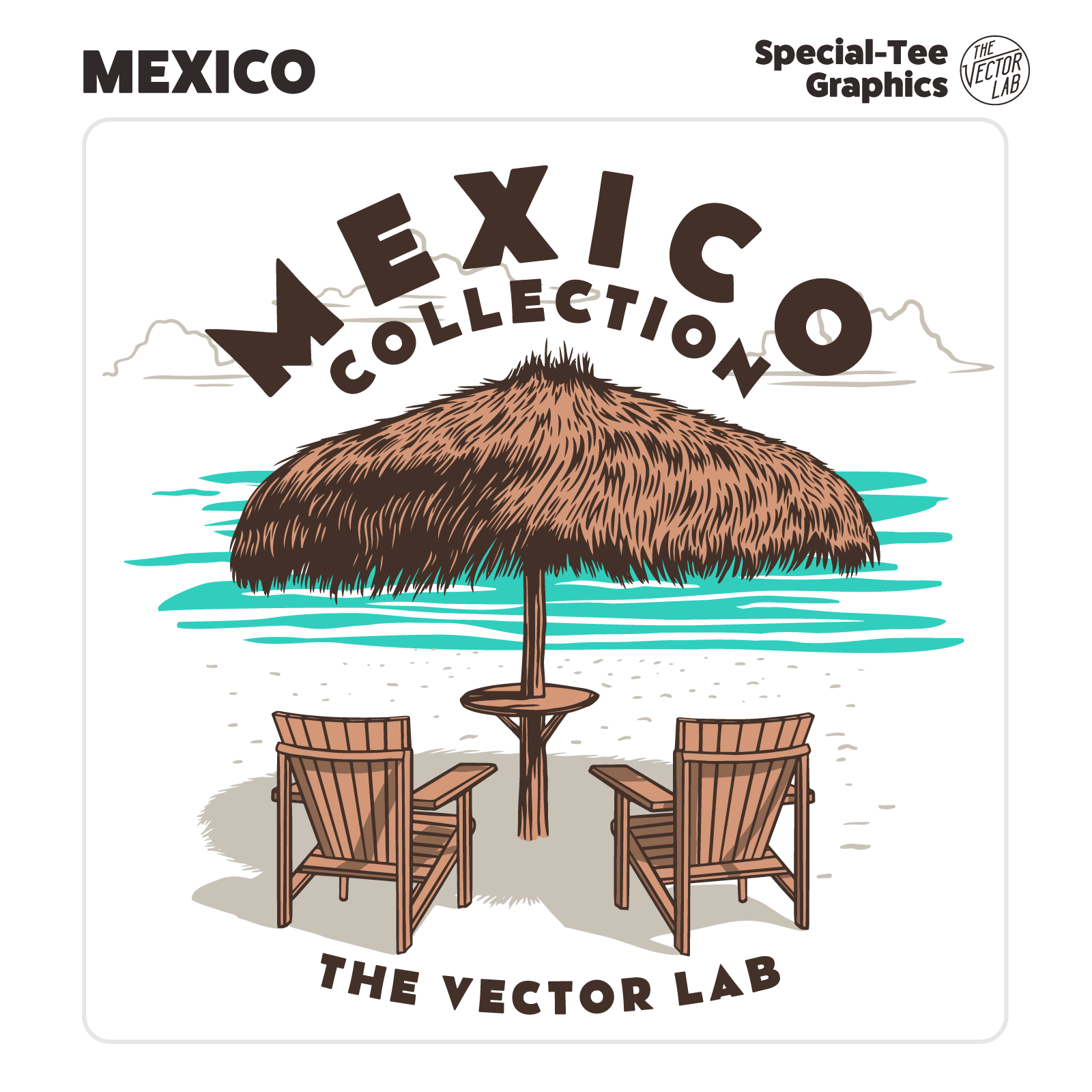 Mexico graphic logo templates