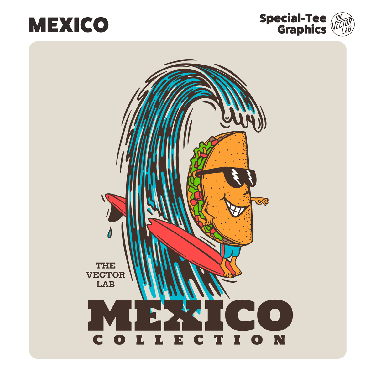 Mexico graphic logo templates