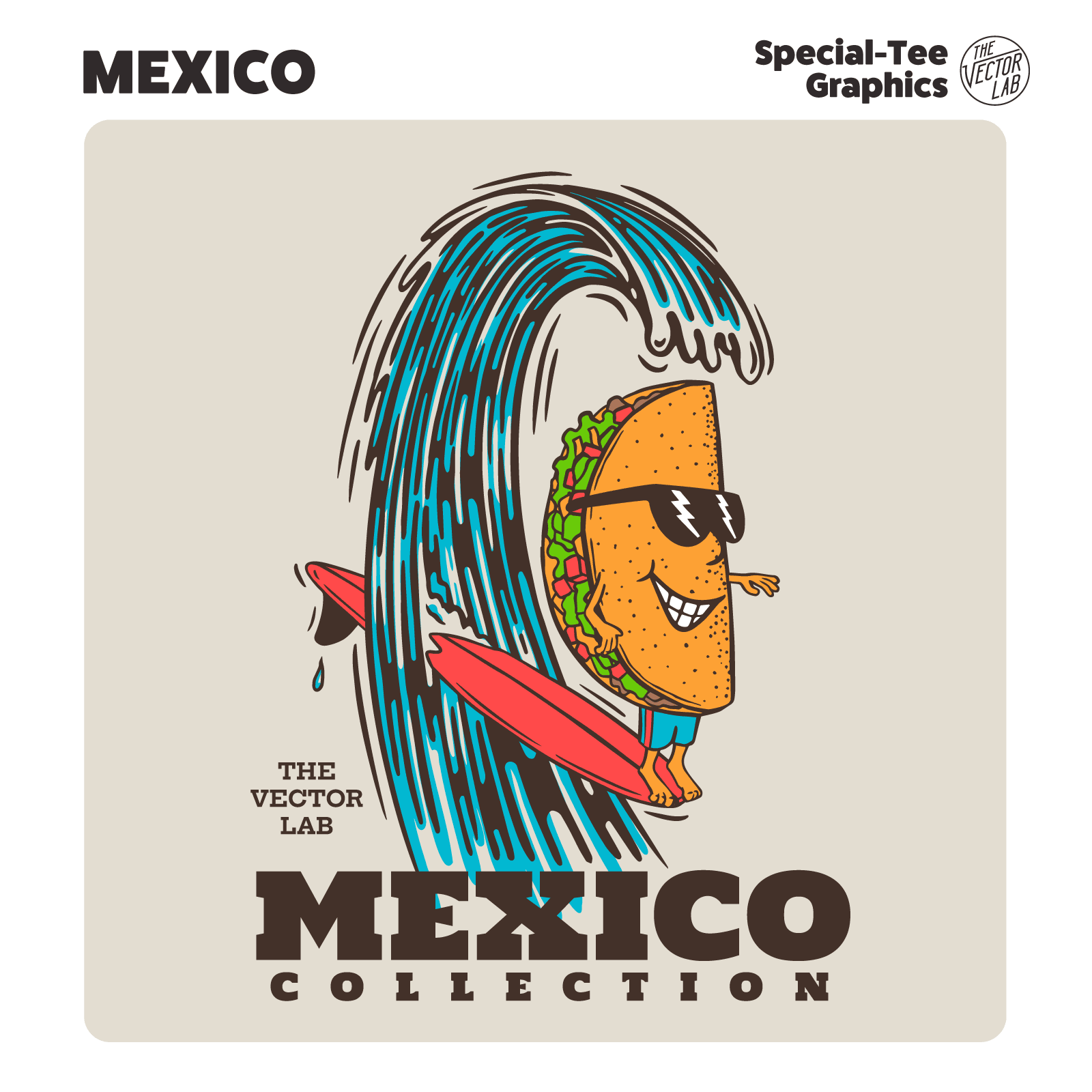 Mexico graphic logo templates