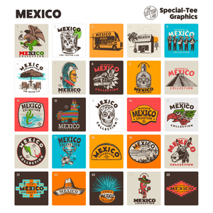 Mexico Graphic Logo Templates