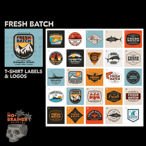 Fresh Batch - No Brainer T-Shirt Design Bundle