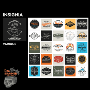 Insignia - No Brainer T-Shirt Design Bundle