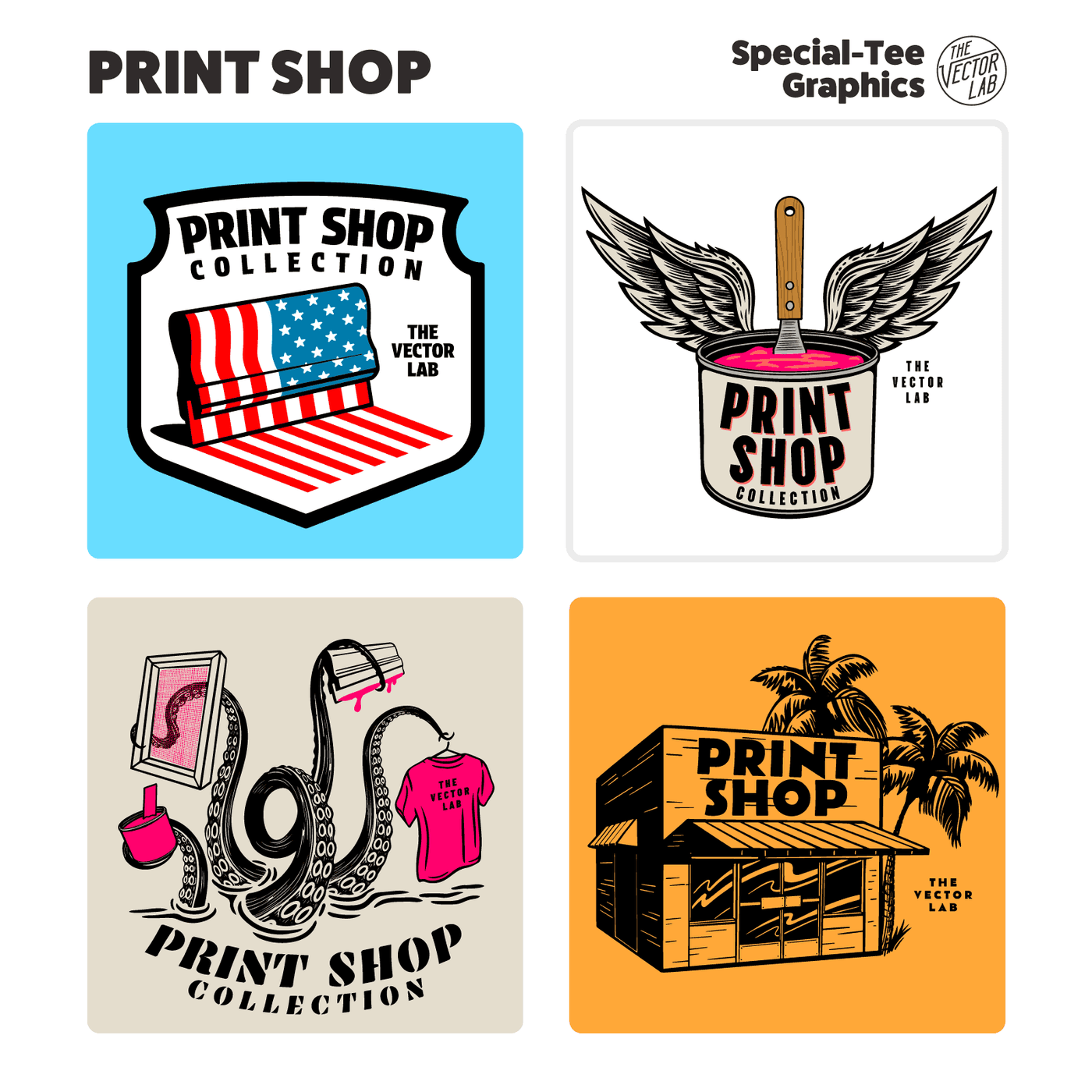 Vip Print Shop Menu